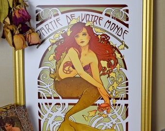 ART PRINT || Mermaid