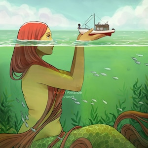 A3 Mermaid Art Collection (2022) - 21 Pieces to Choose From!