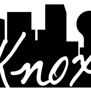 Knoxville Skyline .svg bestand voor vinyl
