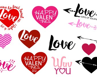 Christian Heart Valentines day Arrow scripture love .SVG file for vinyl cutting