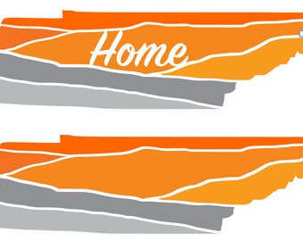 VOL Decal Tennessee State Home .SVG file for vinyl