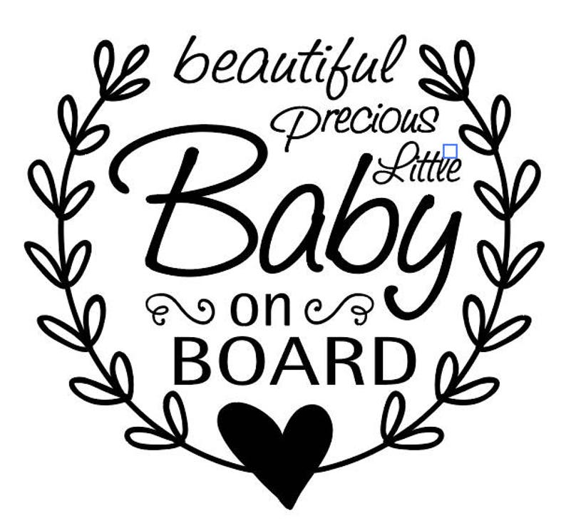 Download Baby Babies Children On Board svg file for vinyl cutting | Etsy
