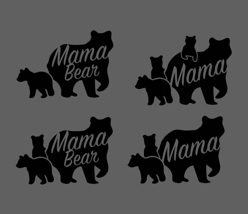 Free Free Mama Bear And Cubs Svg Free 636 SVG PNG EPS DXF File
