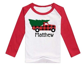Christmas Tree Truck with name SVG file