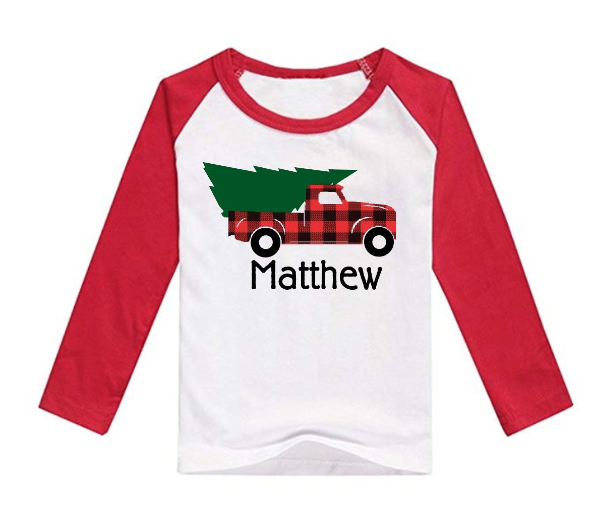 Download Christmas Tree Truck With Name Svg File Etsy
