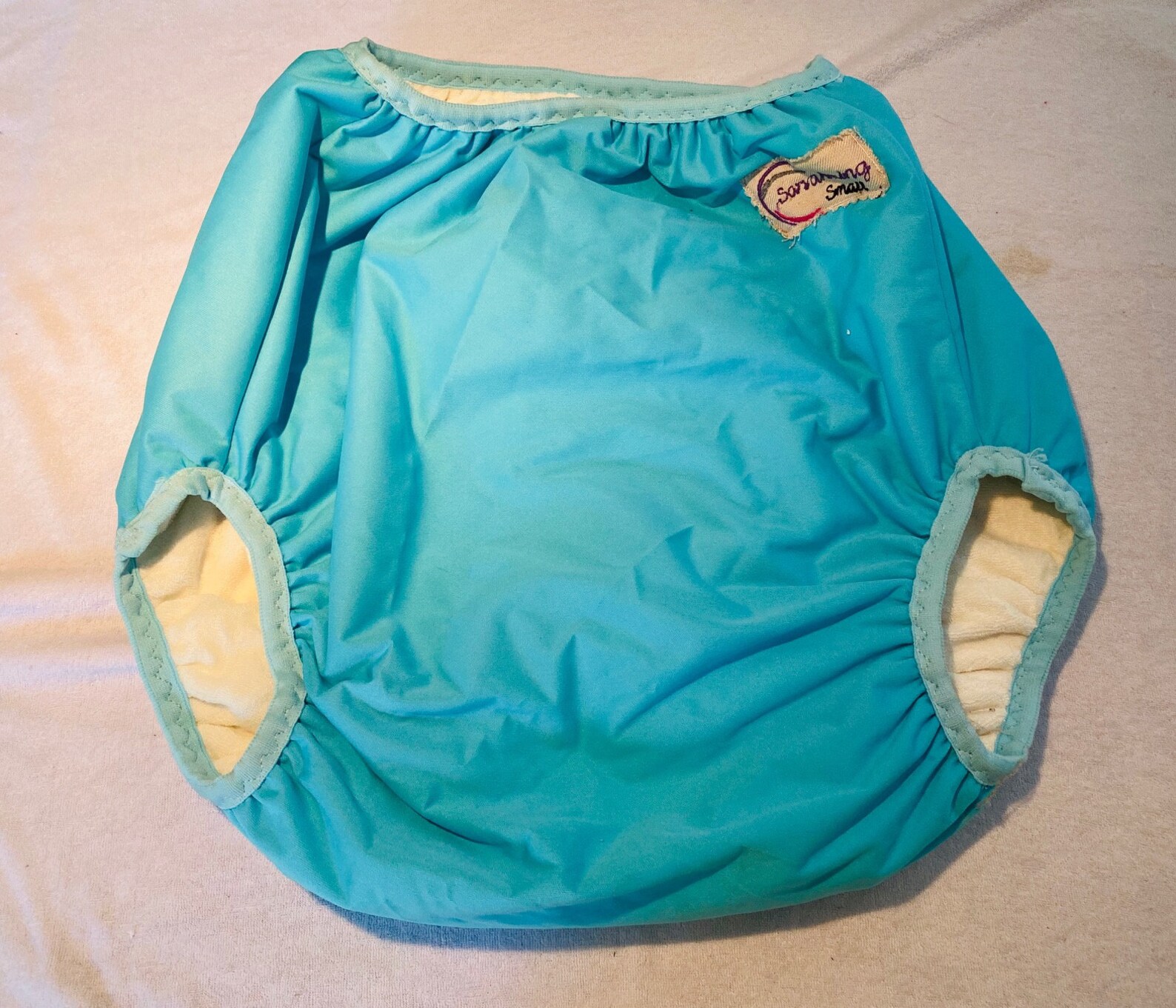 Allinone Adult Washable Diaper to Put on in PUL Spencer Etsy Canada