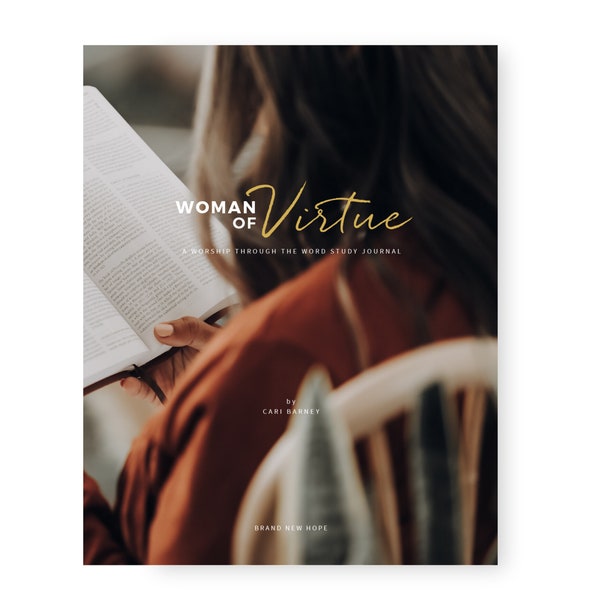 Woman of Virtue PDF Bible Study Journal - Digital Download - Instant Download