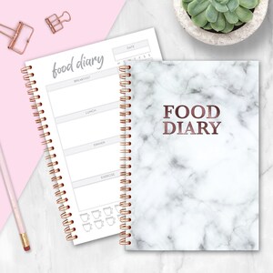 Weight Loss Food Diary Marble image 1