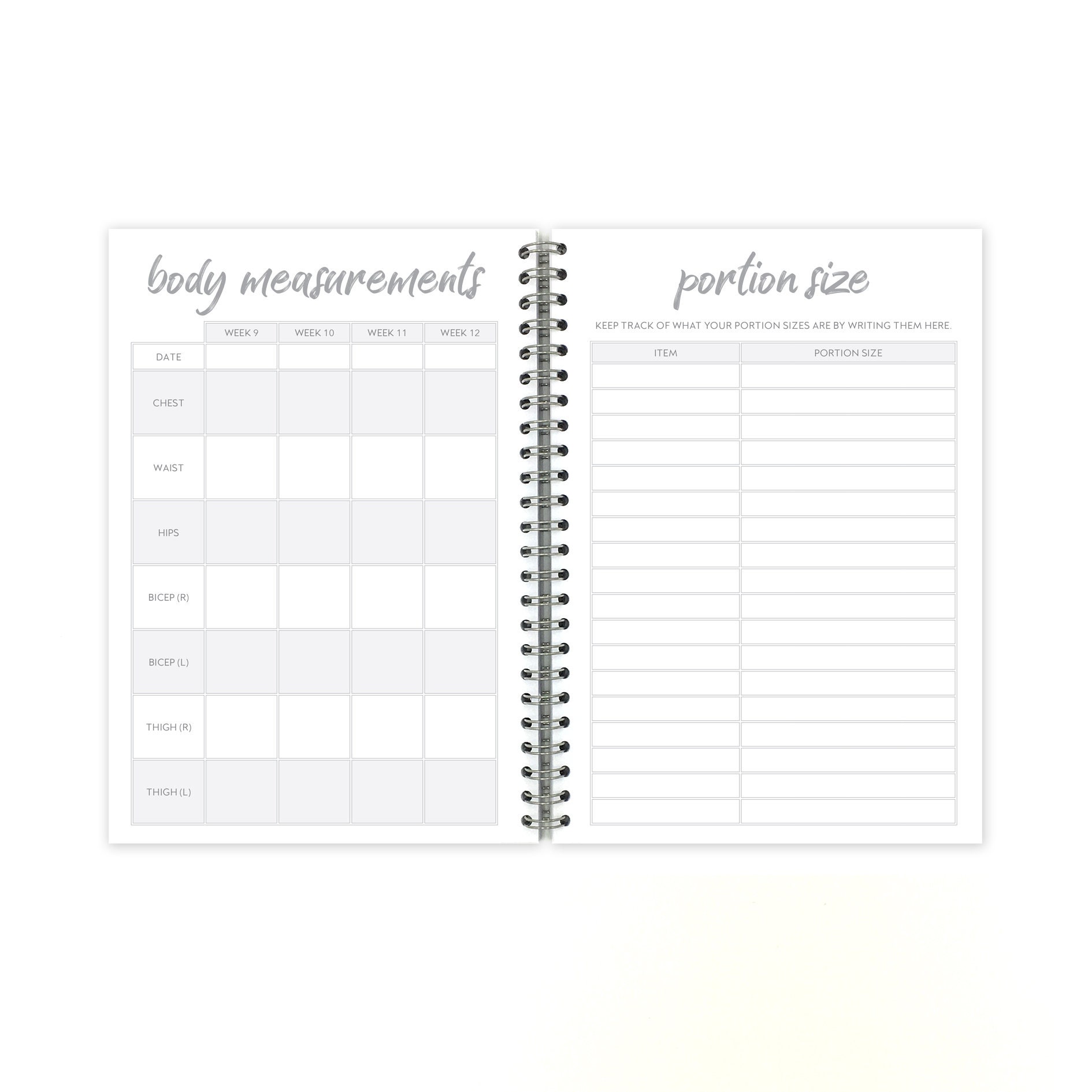 WEIGHT GAIN Food Diary I Can Do This Etsy