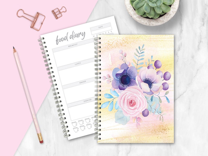Weight Loss Food Diary Anemone Flower