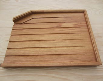 Solid Oak Draining Board For A Belfast Butler Sink Oiled Etsy