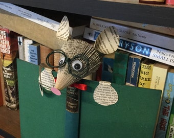 Book art Professor Mouse