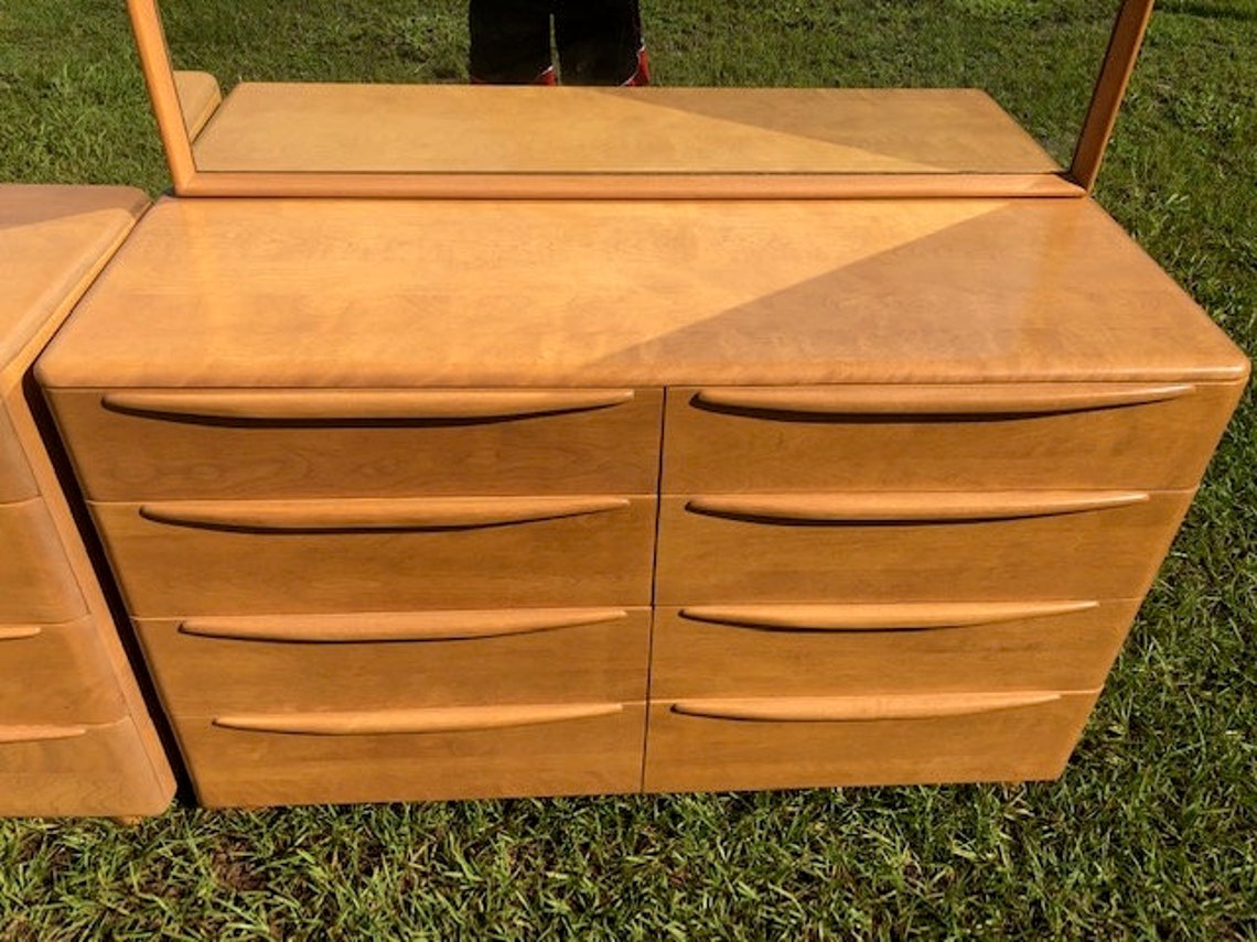 HEYWOOD WAKEFIELD ENCORE Bedroom Set Restored in Champagne Etsy