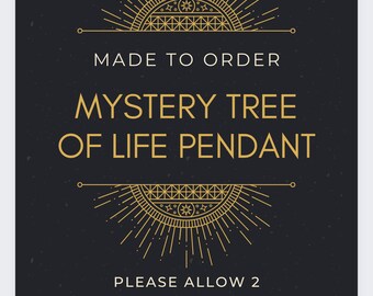 Mystery Tree of Life Pendant