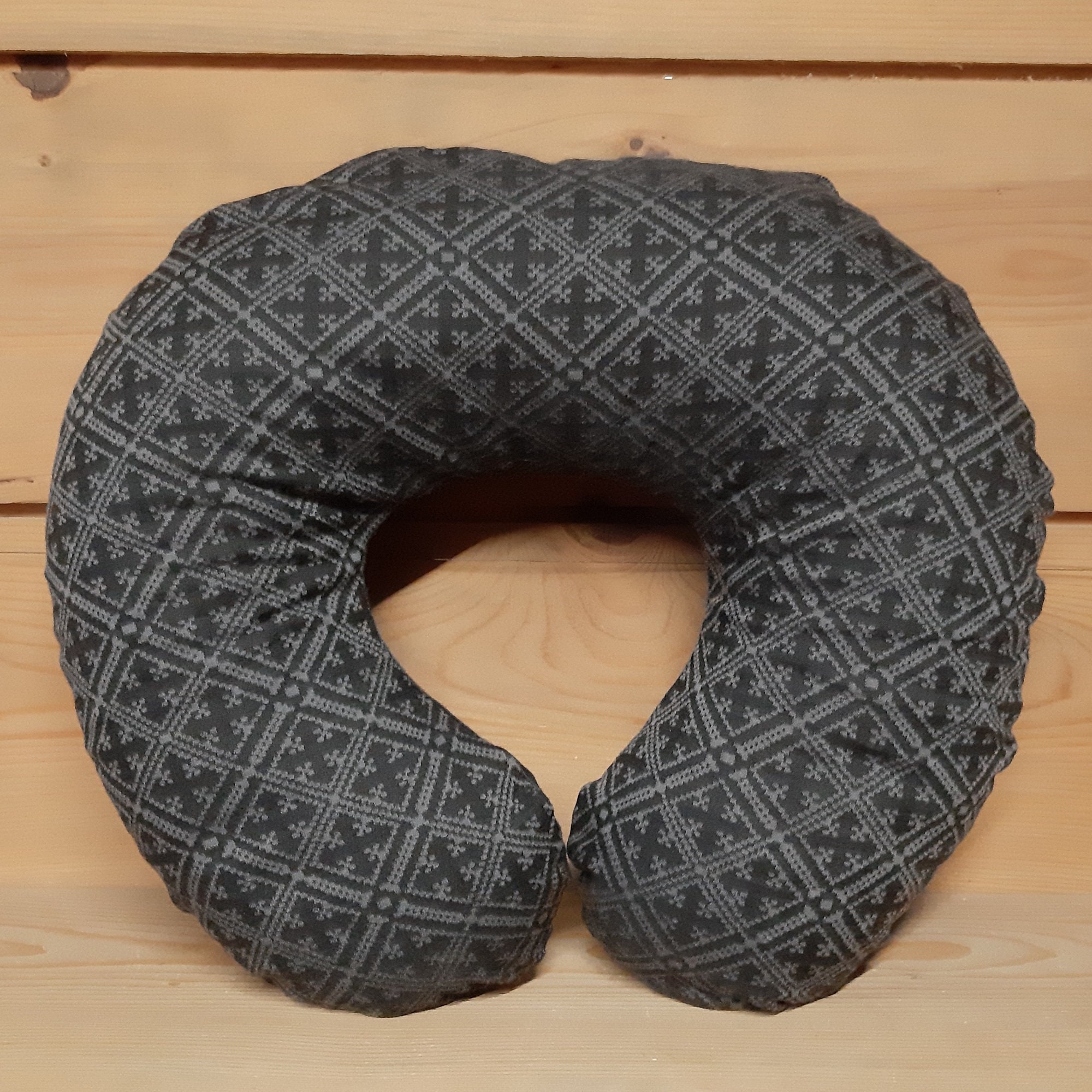 Coussin de Voyage Avion Train Voiture, Cale Nuque, Repose Tête, Coton Biologique, Bien-Être, Relaxat