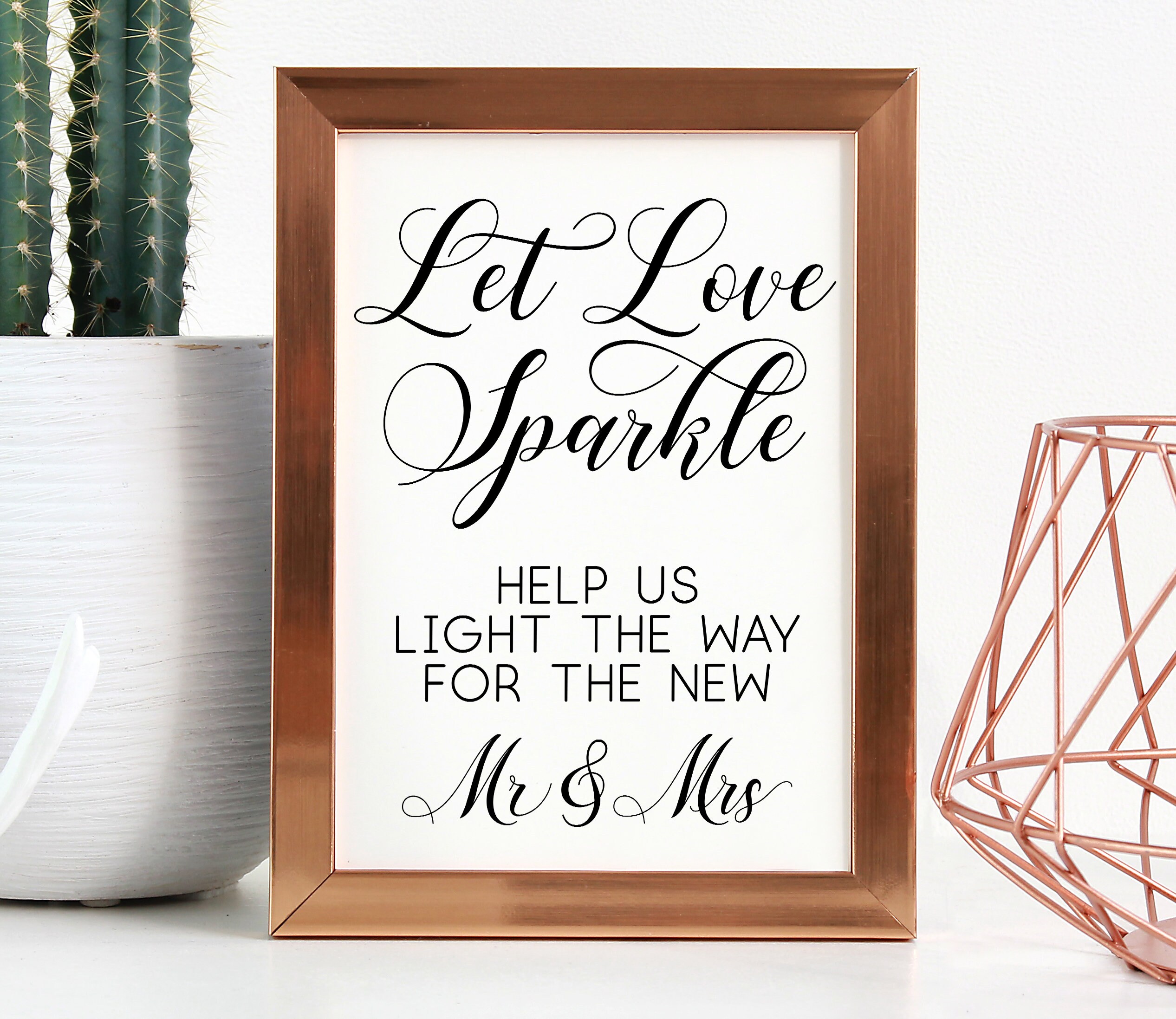 PNG And SVG Cutting File For Wedding Signage Using Cricut Or Silhouette 
