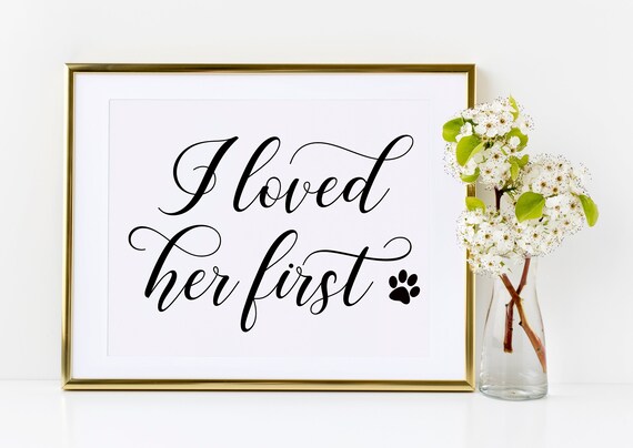 Printable I Loved Her First Png Svg Cutting File Pdf Etsy