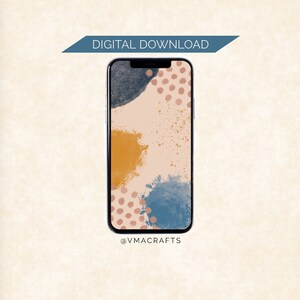 Splat | Abstract iPhone Wallpaper *INSTANT DOWNLOAD*