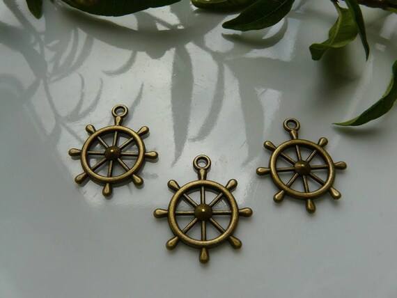 bronze 5 breloques//pendentifs parapluie ant