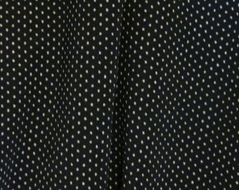Lycra fabric, Navy and white dots 50cmx140cm, fabric for swimsuit fabric, fabric underwear