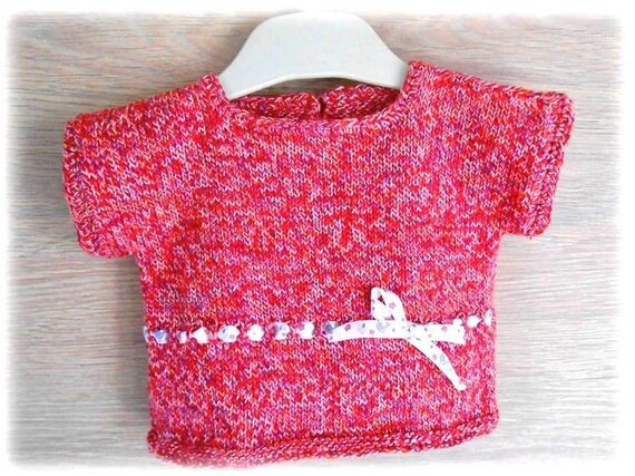 Pull Bebe 3 Mois Ete En Coton A Manches Courtes Brassiere Etsy
