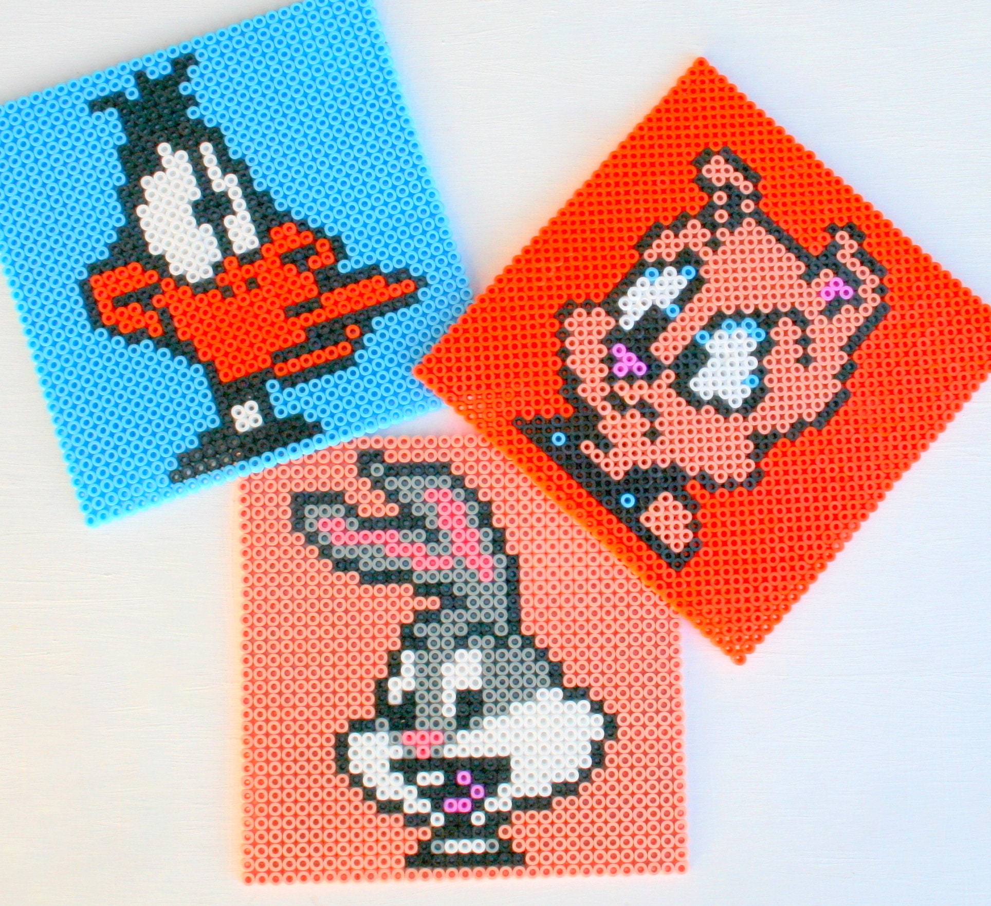 Looney Tunes Show coaster Warner Bros in hama beads