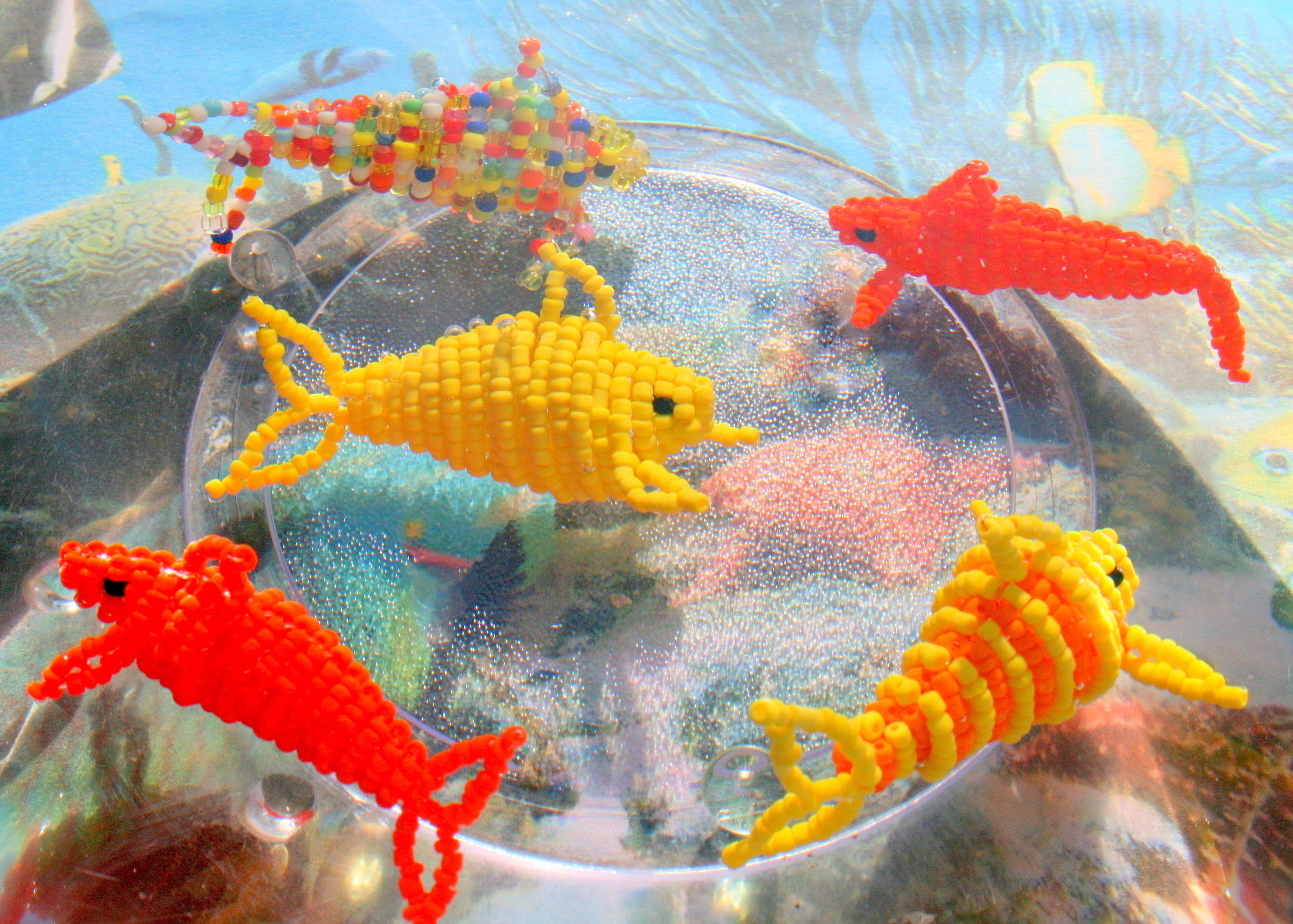 Animaux en Perles de Rocaille Poisson Rocaille