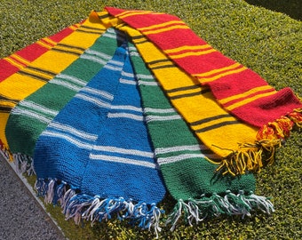 Handmade Woollen Wizard House Scarves