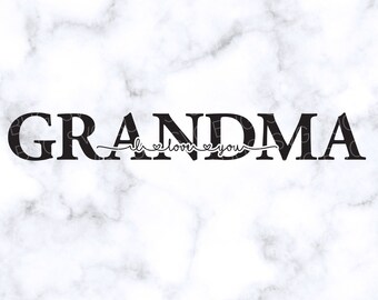 Download Grandma Love Svg Etsy