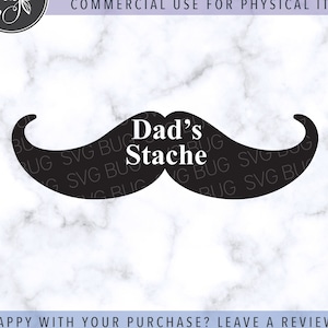 Arquivo SVG de stache do pai, arquivo SVG do pai, arquivo Svg de bigode, arquivo SVG do dia dos pais, arquivo Svg de pote de doces, Svg de presente de dia dos pais, decalque de stache do pai