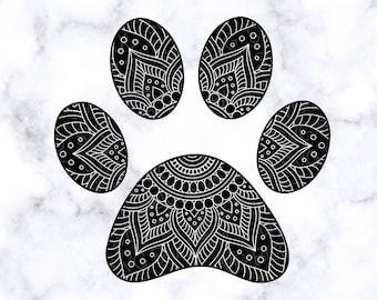 Free Free Paw Print Mandala Svg Free 31 SVG PNG EPS DXF File