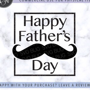 Arquivo SVG de feliz dia dos pais, arquivo SVG do pai, arquivo SVG de bigode, Svg do dia dos pais