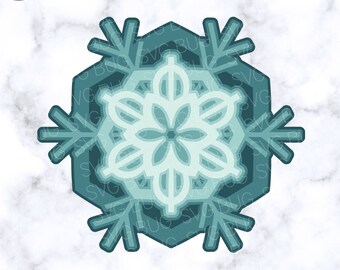 Download Snowflake Mandala Etsy