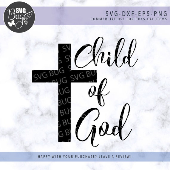 Download Child Of God Svg File Baby Svg File Baptism Svg File Etsy
