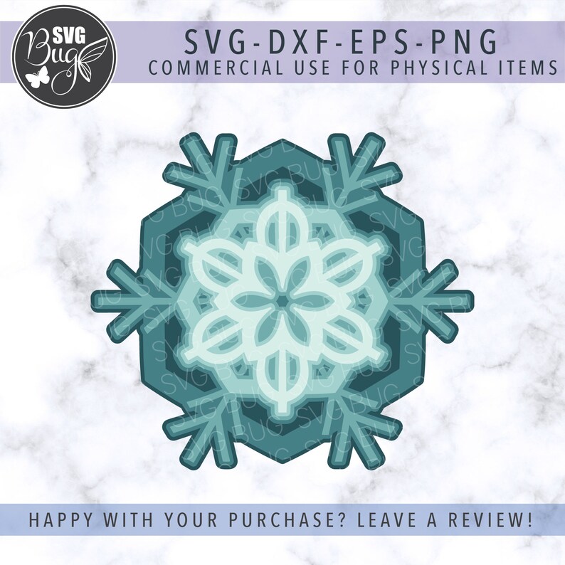 3D Snowflake Mandala Svg - 145+ File SVG PNG DXF EPS Free