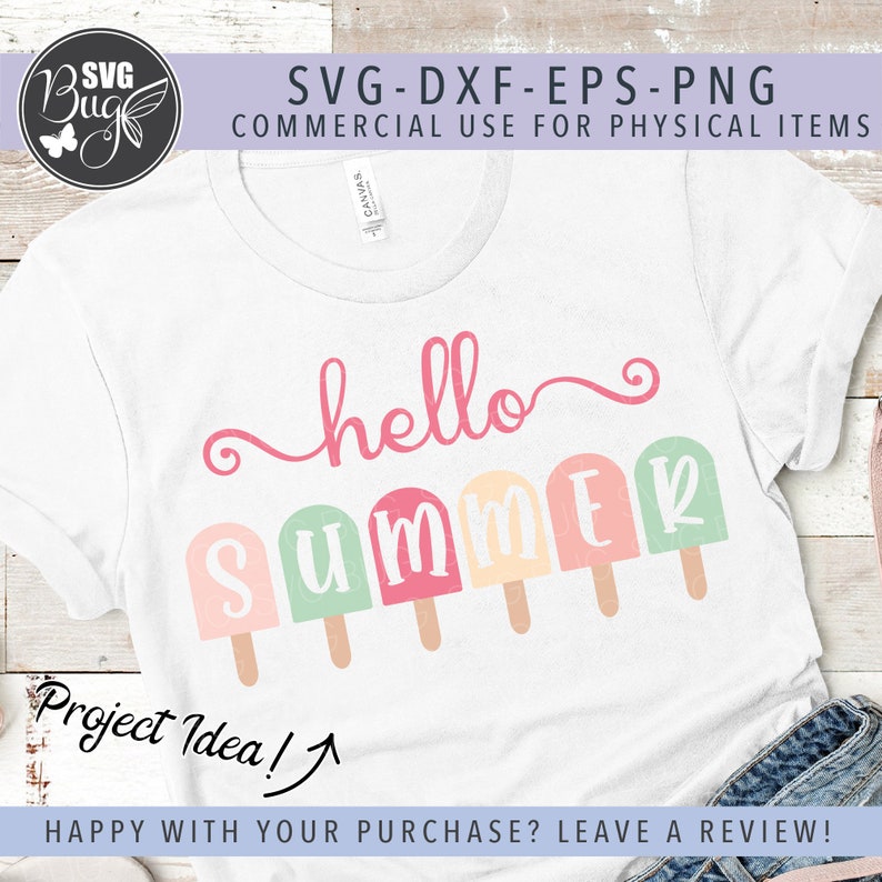 Download Hello Summer SVG File Hello Summer Popsicle SVG File ...
