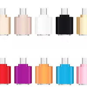 OTG Adapter Micro Typ B USB Stecker für Tablet Smartphone 2.0 Stick Handy