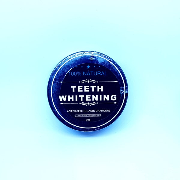 Carbon Aktivkohle Zahnpolitur Teeth Whitening weiße Zähne Zahnpflege Zahnweiß