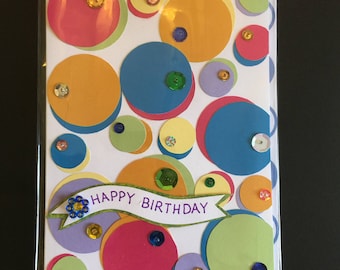 Happy Birthday - Circles