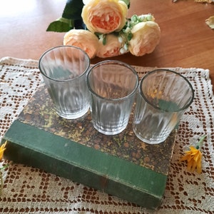 Faceted Glass Granonka Vintage Glass 1970s USSR Collectible Tableware Vodka Traditional Glass Water Tea Glass Vintage Glass Set of 2