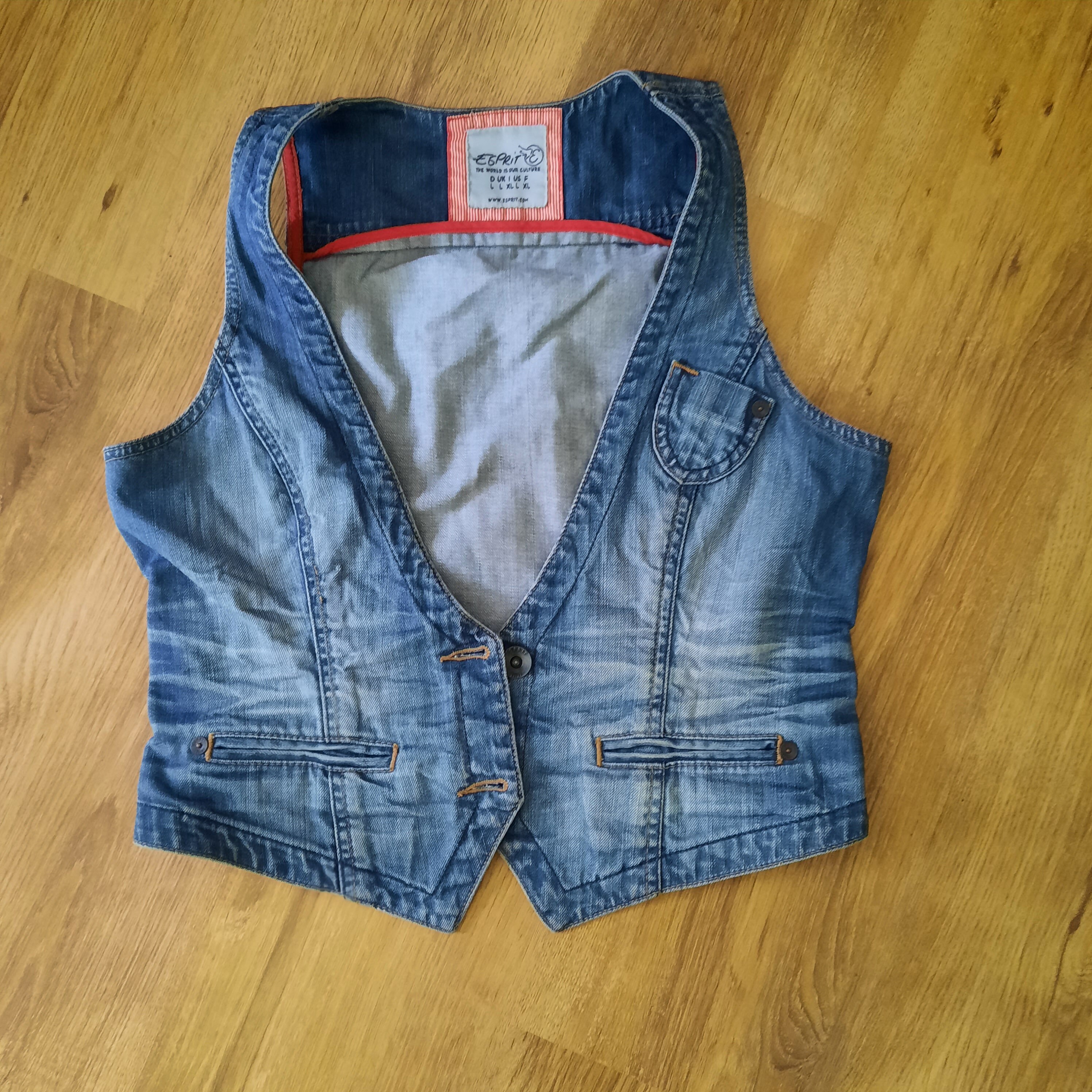 Esprit Ohrringe Esprit Daunenweste Blau Jeansweste Esprit Damen