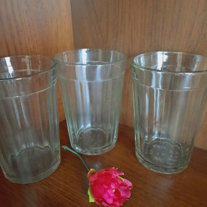 Faceted Glass Granonka Vintage Glass 1970s USSR Collectible Tableware Vodka Traditional Glass Water Tea Glasses Vintage Glass