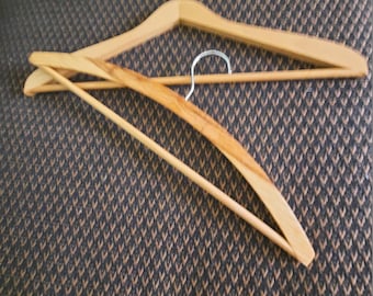 Juego de perchas de madera vintage para manualidades
