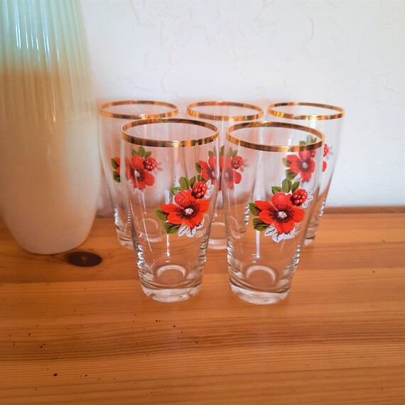Interconectar Prohibir esquema 5 vasos de jugo hermosos vasos de agua vintage rojo verde - Etsy España Interconectar Prohibir esquema 5 vasos de jugo hermosos vasos de agua vintage rojo verde - Etsy España