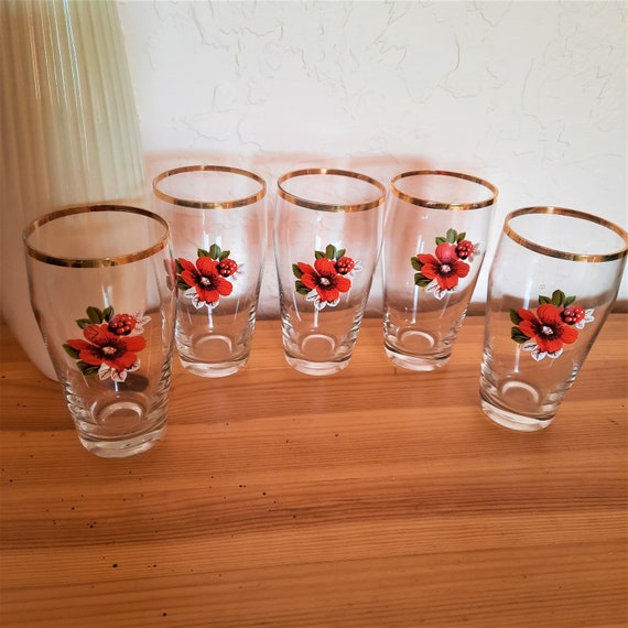 Beautiful drinking glasses sale