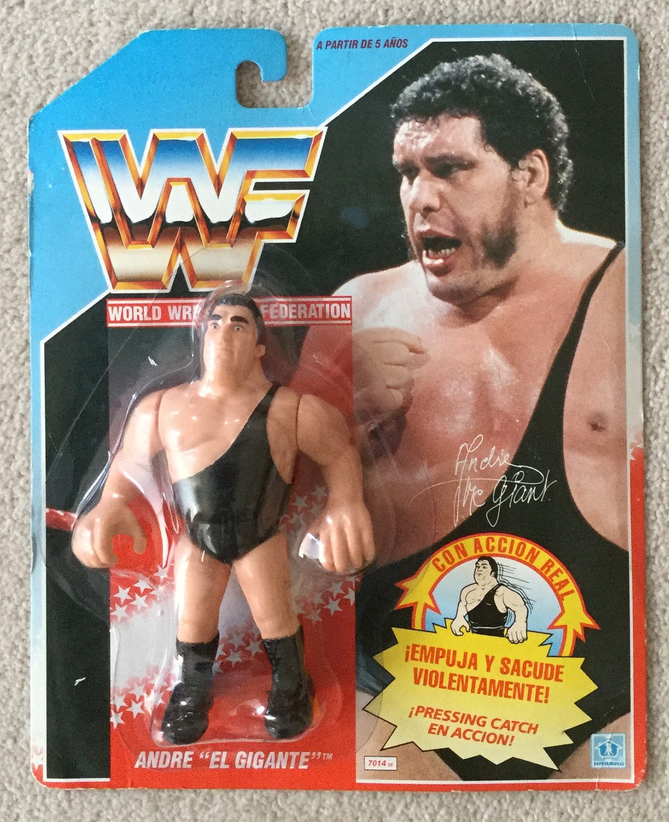 WWF Hasbro Andre The Giant wrestling figure | Etsy