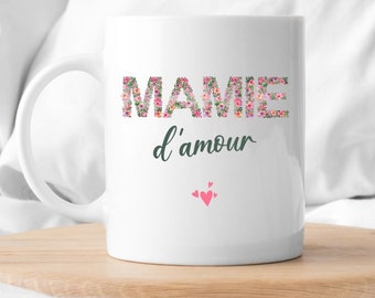 Keramiktasse "meine Oma der Liebe" personalisiert