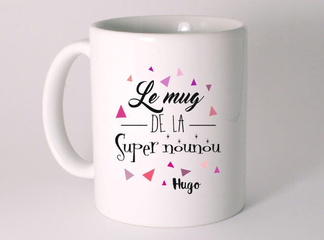 Mug Super nounou - MarevCréa