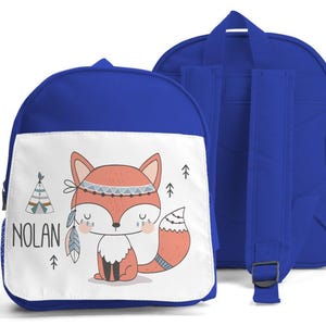 SAC A DOS ENFANT "renard tribal" personnalisé