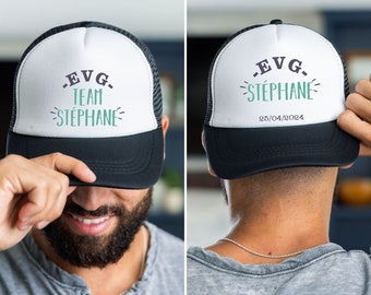 Casquette personnalisée pour Enterrement de Vie de Garçon (EVG)